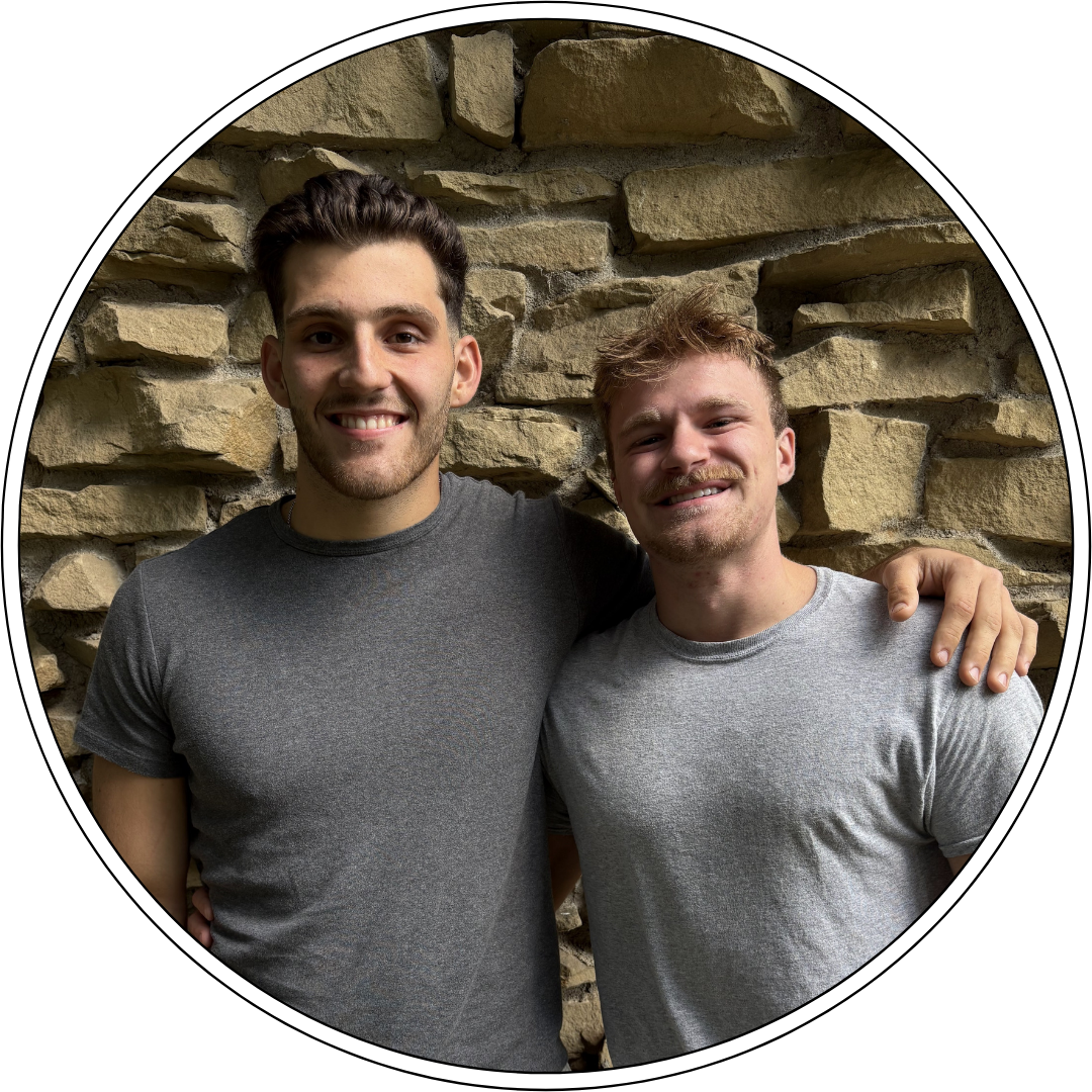 Matt and Grayson